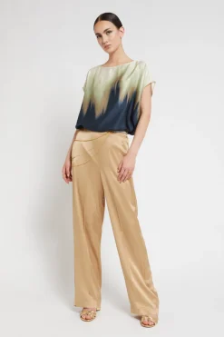 Bedrucktes Viskoseshirt