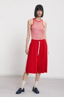 Cropped-Joggerhose aus Baumwolle