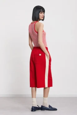 Cropped-Joggerhose aus Baumwolle