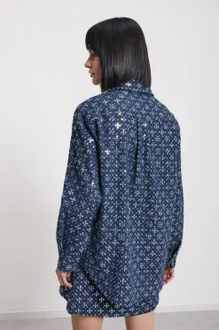 Jacke mit Pailletten