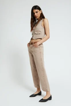 Jeans im Gaucho-Stil