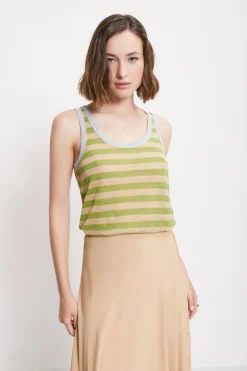 Tanktop aus Leinen