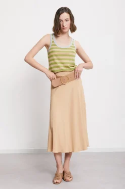 Tanktop aus Leinen