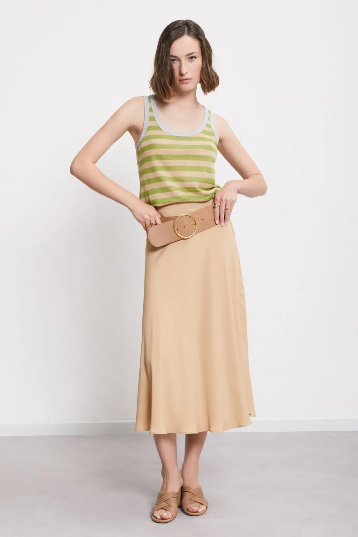 Tanktop aus Leinen